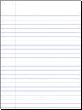 Ruled Paper Printable