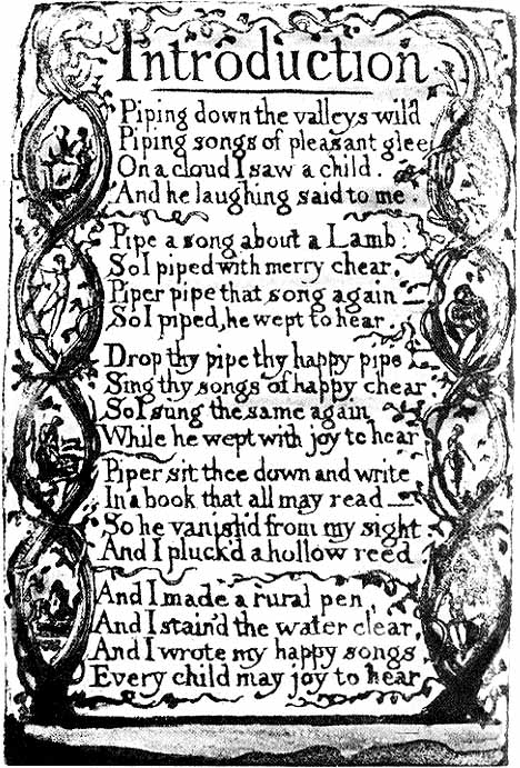 Introduction: Songs of Innocence, 1789