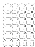 Circular Grid Paper Preview