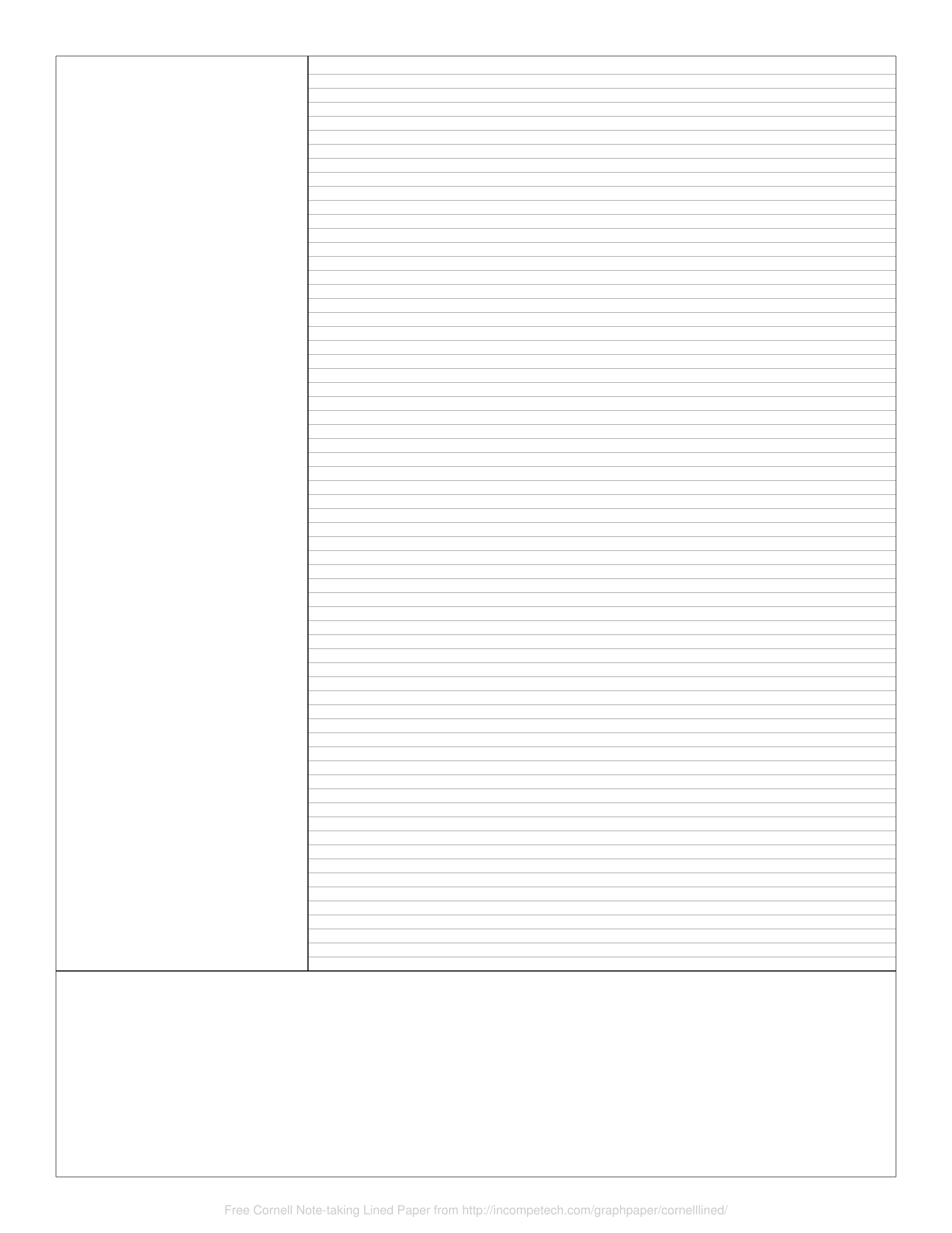 cornell note paper avid