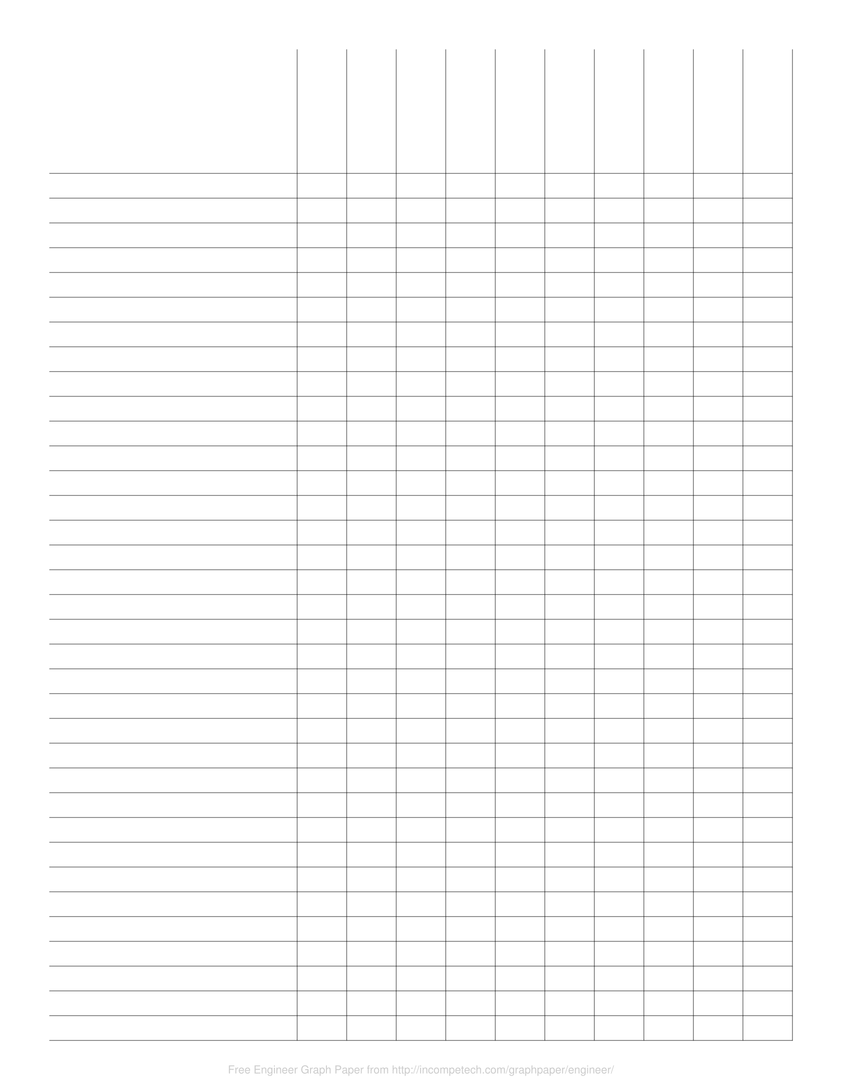 Free Online Graph Paper / Engineer