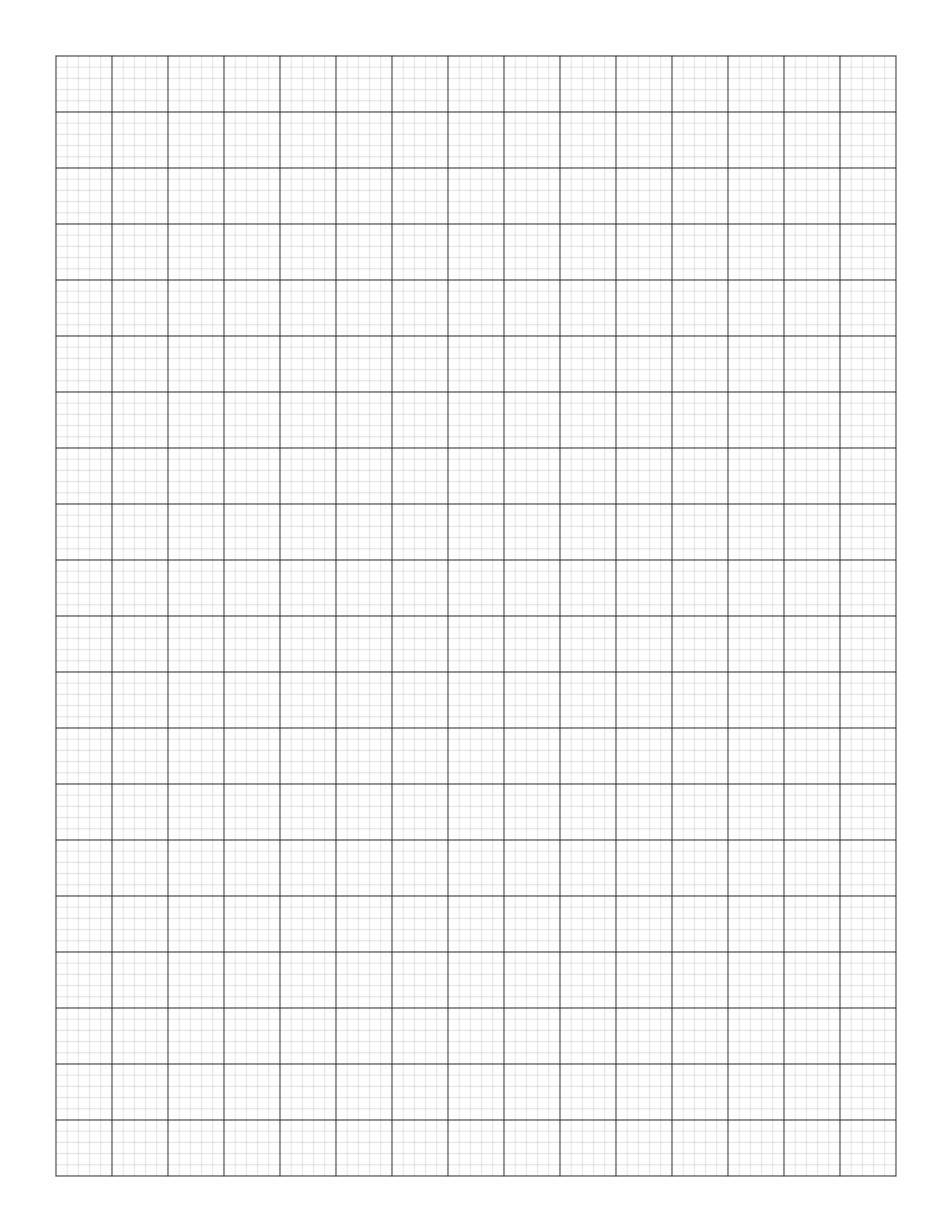 Best Templates 10 By 10 Graph Paper