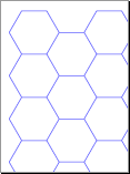 cushion Bonus tofu Free Online Graph Paper / Hexagonal