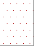 Isometric Dots Graph Paper Preview