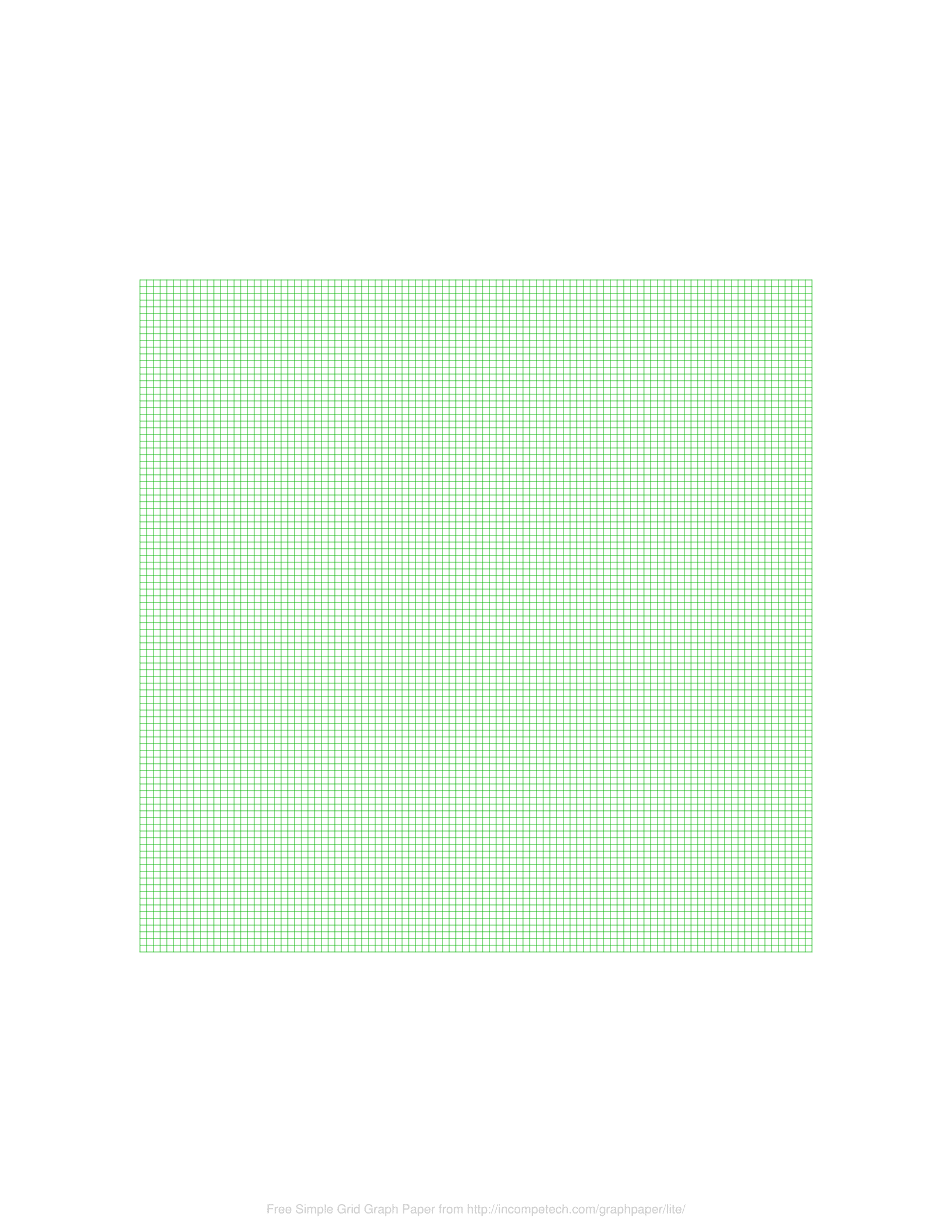 Free Online Graph Paper / Simple Grid