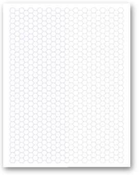 Printable Graph Paper with one line every 3 mm on A4 paper