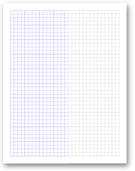 FREE Large Square Printable Graph Paper - Download by clicking picture of graph  paper!