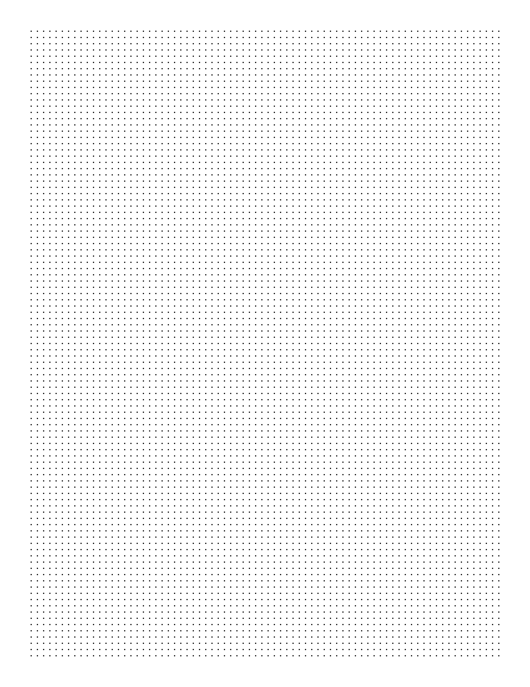 Free Online Graph Paper / Square Dots