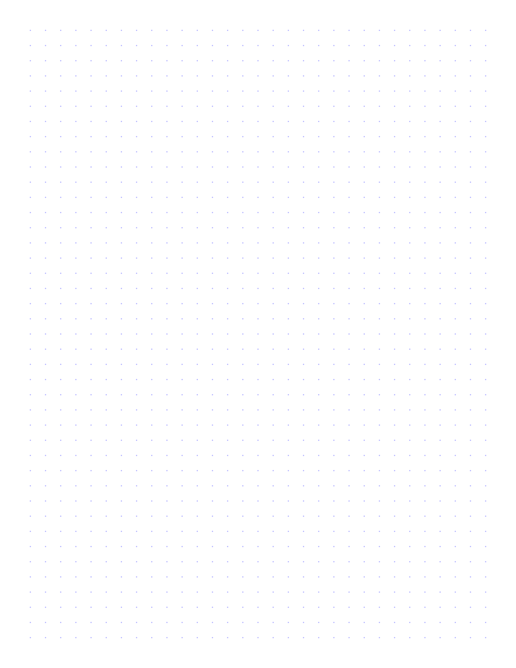 Free Online Graph Paper Square Dots