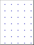 Square Dots Graph Paper Preview