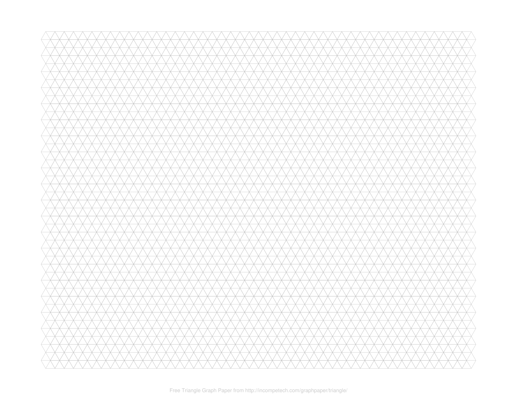 Free Online Graph Paper / Triangle Dots