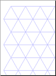 Triangle Graph Paper Preview