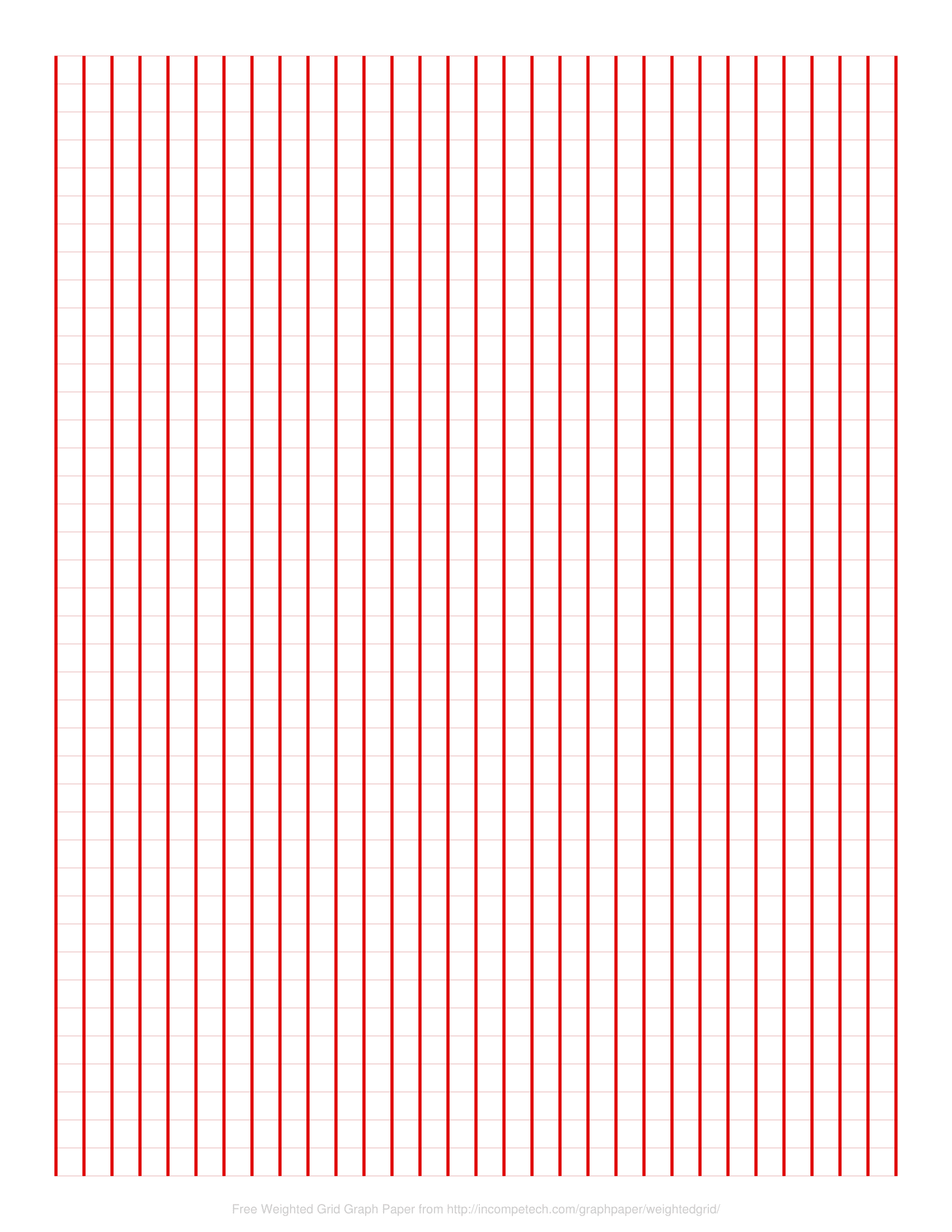 Free Online Graph Paper / Inverted