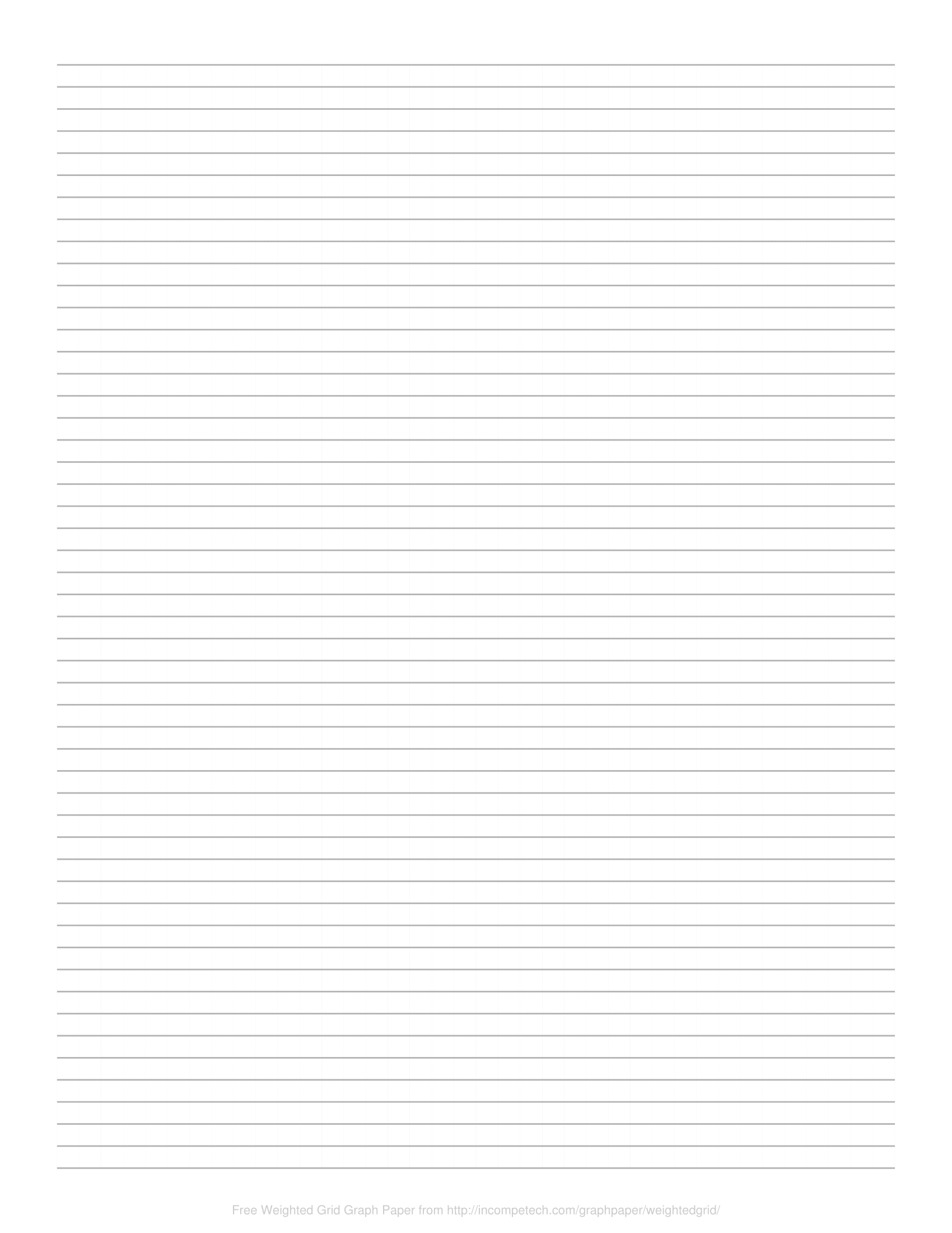 Free Online Graph Paper / Weighted Grid