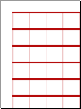 Weighted Grid Paper Preview